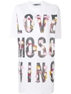 Love Moschino Boxy Fit T-shirt In White