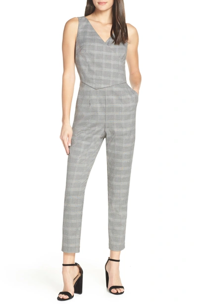 Ali & Jay Serious Business Jumpsuit In Plaid