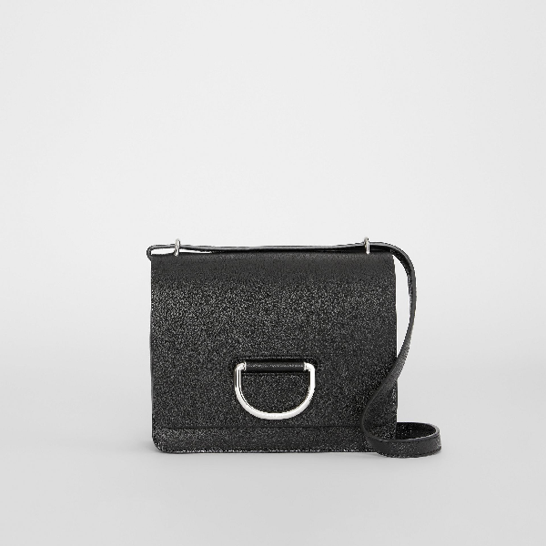 Burberry Small D-Ring Leather Crossbody Bag In Black | ModeSens