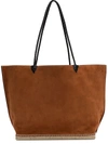 Altuzarra Large Espadrille Tote Bag, Brown