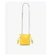 Loewe Flamenco Knot Mini Leather Bag In Yellow