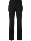 Alexander Mcqueen Classic Straight-cut Trousers In Black
