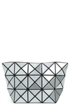 Bao Bao Issey Miyake Prism Cosmetics Case In Metallic Silver