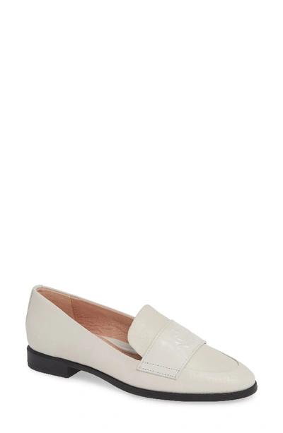 Taryn Rose Blossom Loafer In Chalk Leather
