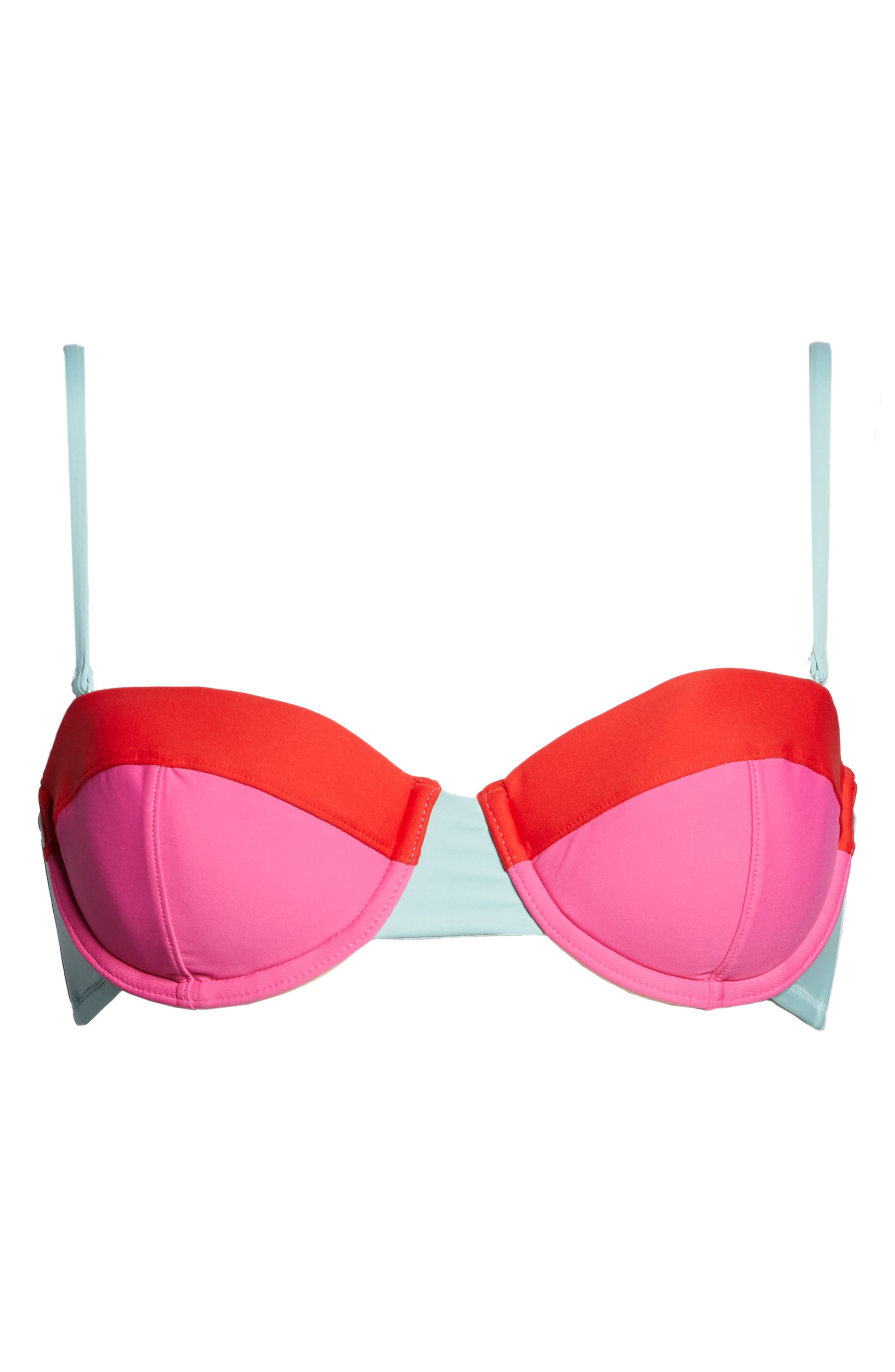cerise pink bikini top