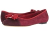 Merlot Suede Kid Ro