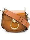 Chloé Small Tess Satchel In Brown
