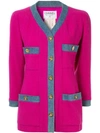Pre-owned Chanel 1980 Long Sleeve Jacket In Pink