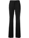 Prada Tailored Fit Trousers In Black