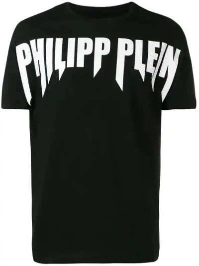 Philipp Plein 'rock Pp' T-shirt In Black