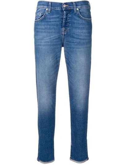 7 For All Mankind 'vintag Dressing Gownrtson' Jeans In Blue