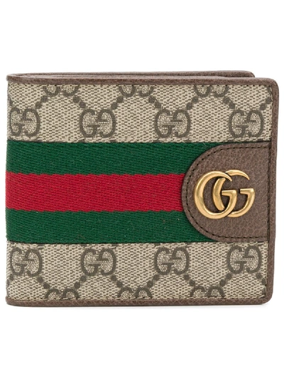 Gucci Wallet With Three Little Pigs In Neutrals