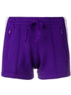 Isabel Marant Étoile Side Stripe Shorts In 86pe Purple