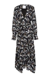 Acler Garber Floral print Crepe Maxi Dress ModeSens