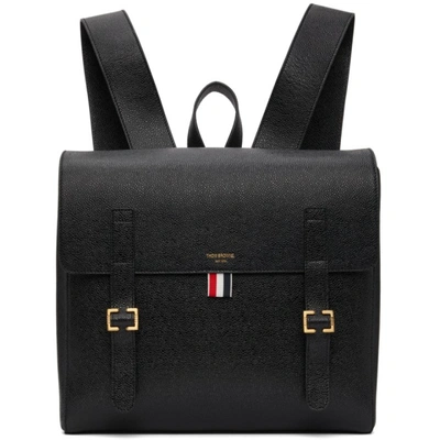 Thom Browne Black Rwb Structured Backpack