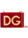 Dolce & Gabbana Dg Girls Shoulder Bag In Red