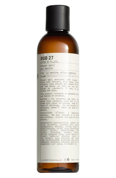 Le Labo Women's Oud 27 Shower Gel