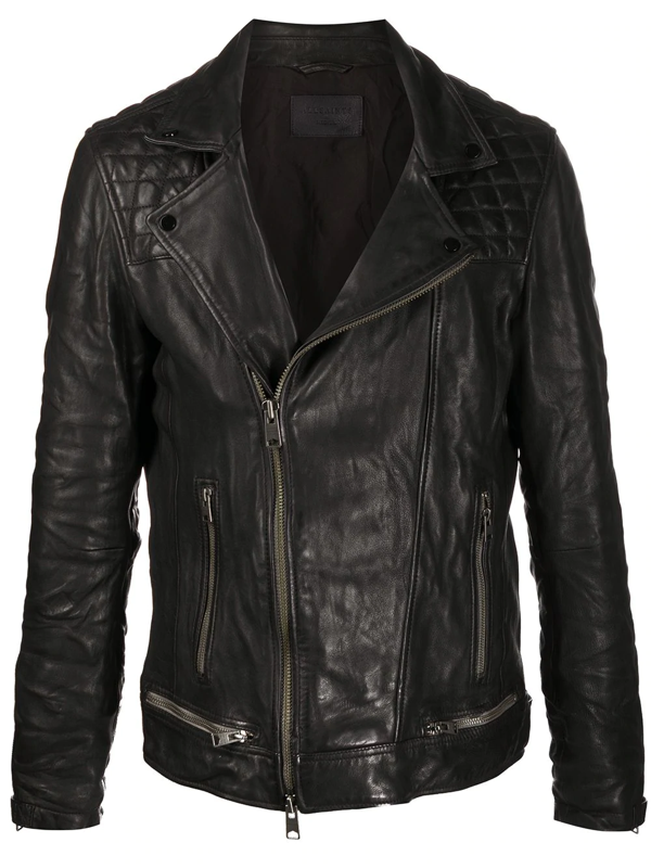 allsaints wick leather jacket