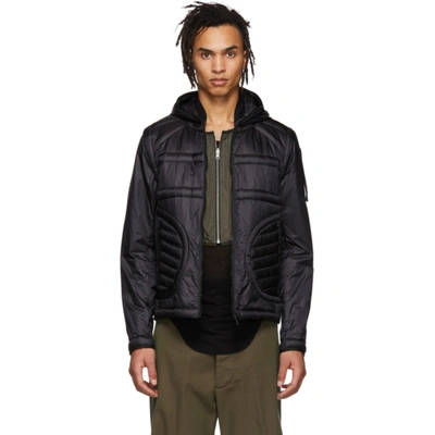 Moncler Genius 5 Moncler Craig Green Apex Quilted Shell Hooded Down Jacket In Black