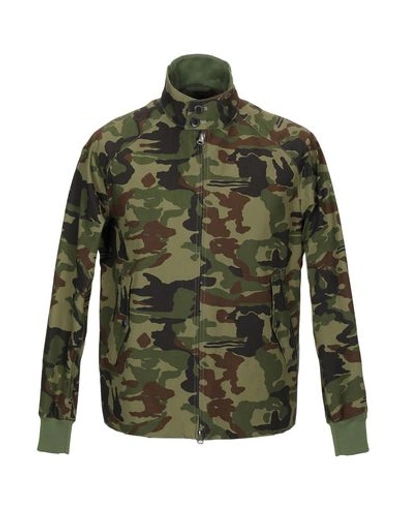 Baracuta Bomber In Military Green