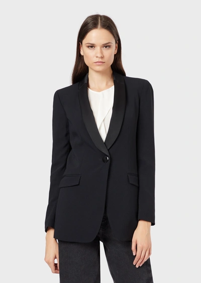 Emporio Armani Formal Jackets - Item 41859561 In Black