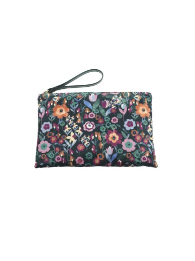 Red Valentino Flowers Pochette In Neroflowers | ModeSens