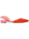 Paul Andrew Rhea 15 Ballerina Shoes In Red