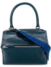 Givenchy Small Pandora Logo Bag In Blue