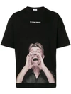 Ih Nom Uh Nit David Bowie Print T-shirt In Black