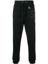 Moschino Classic Track Trousers In Black