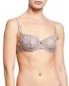 Chantelle Champs Elysees Lace Unlined Demi Bra In Stardust