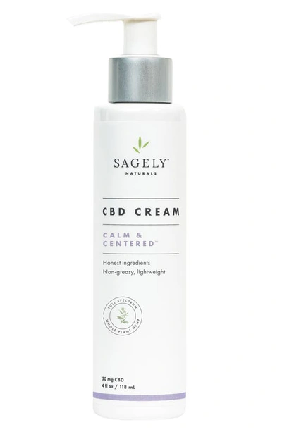 Sagely Naturals Calm And Centered Cbd Cream