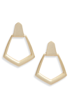 Kendra Scott Paxton Drop Earrings In Gold Metal