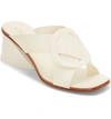 Mercedes Castillo Carlein Slide Sandal In Ivory