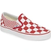 Vans Classic Slip-on Sneaker In Mix Check