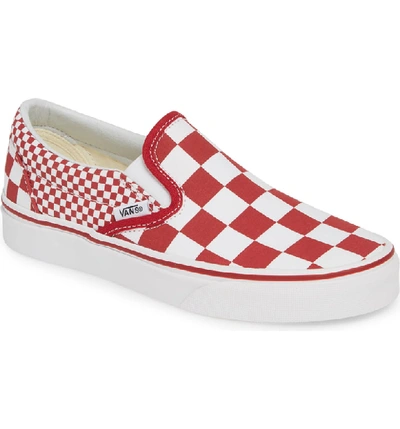 Vans Classic Slip-on Sneaker In Mix Check