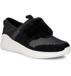 Ugg Pico Sneaker With Genuine Shearling Trim In Black