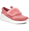 Ugg Pico Sneaker With Genuine Shearling Trim In Pink Dawn