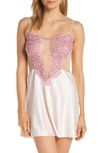 Flora Nikrooz Showstopper Chemise In Mauve