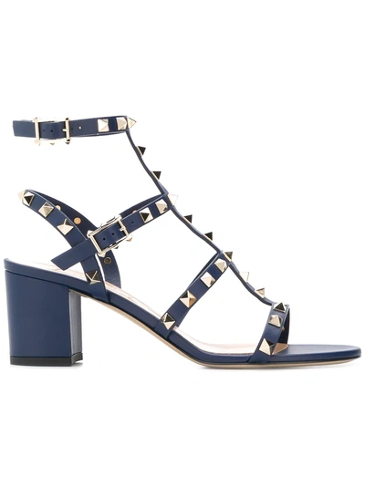 Valentino Garavani Valentino  Rockstud Sandals - Blue