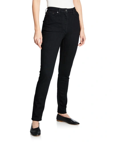 The Row Kate Skinny Jeans In Black