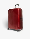 Samsonite Tunes Spinner Four-wheel Suitcase 75cm In Matte Deep Red