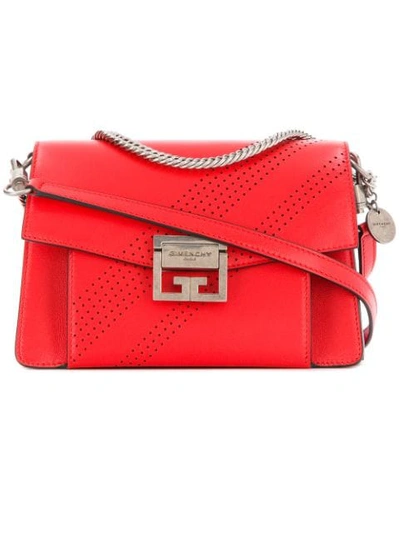 Givenchy Gv3 Small Crossbody In Red
