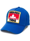 Dsquared2 Logo Hat In Blue