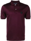 Alexander Mcqueen Basic Polo Shirt In Red