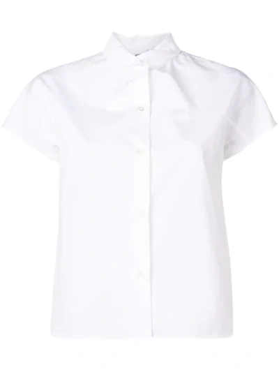 Aspesi Short-sleeved Shirt In White