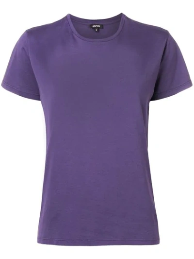 Aspesi Relaxed Fit T In Purple