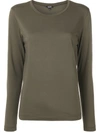 Aspesi Long Sleeved T-shirt - Green