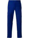 Gucci Regular Fit Track Trousers In Blue