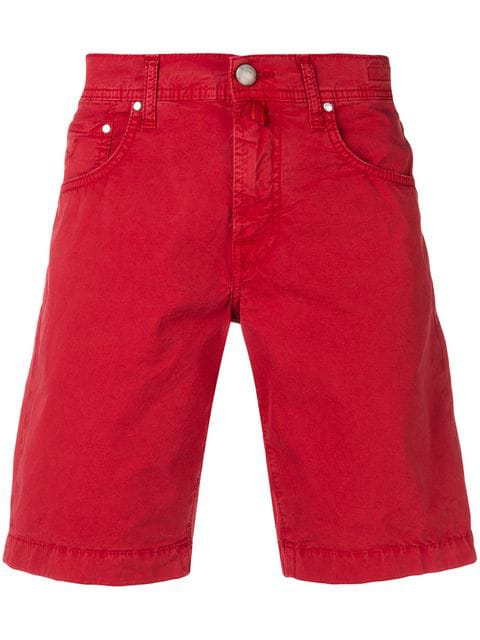 Jacob Cohen Chino Shorts In Red | ModeSens
